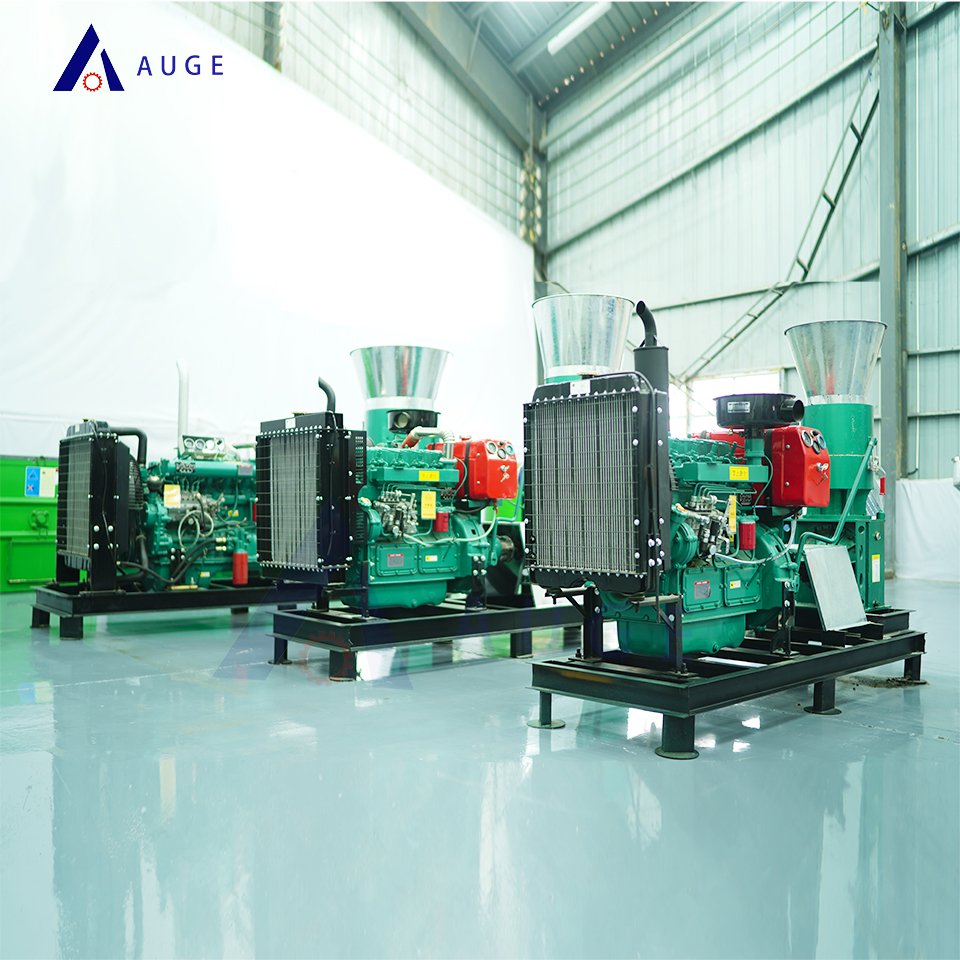 Diesel Animal Feed Processing Machines Making Granulation Chicken Cattle Small Feed Pellet Machine