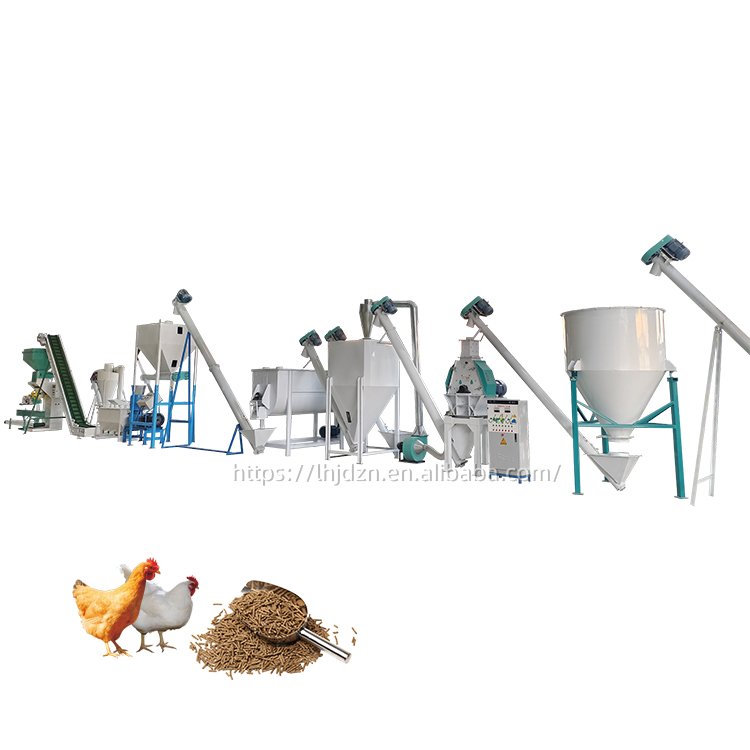 Feed Processing Machines Poultry/Chicken Food Making Machine Animal Feed Pellet/Cattle Feed Pellet Machine