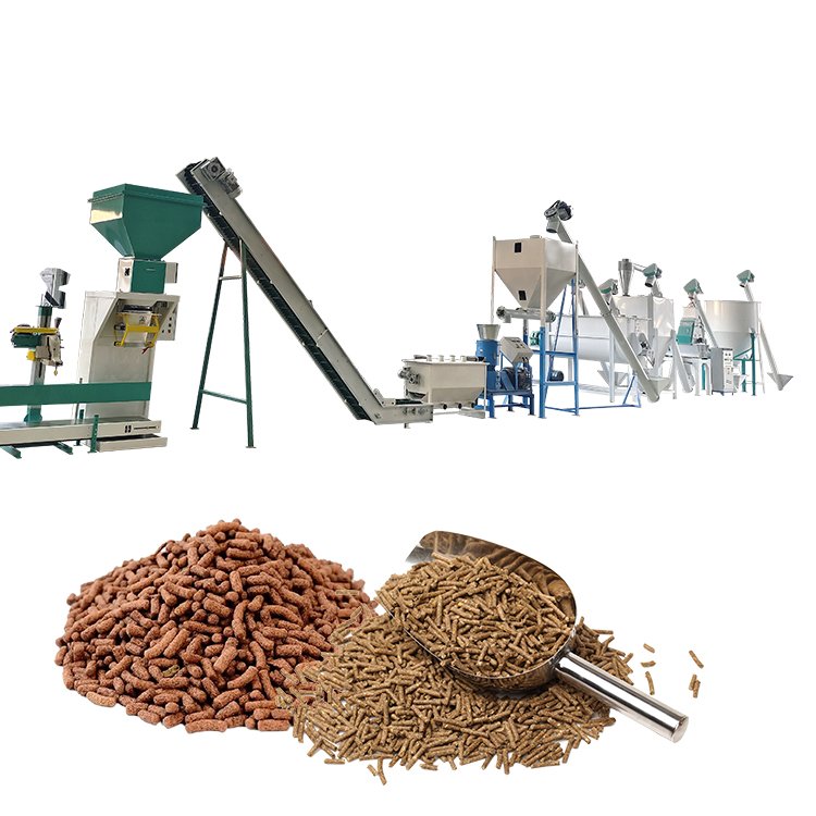 Feed Processing Machines Poultry/Chicken Food Making Machine Animal Feed Pellet/Cattle Feed Pellet Machine