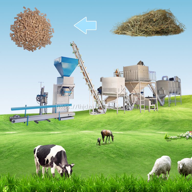 Feed Processing Machines Poultry/Chicken Food Making Machine Animal Feed Pellet/Cattle Feed Pellet Machine