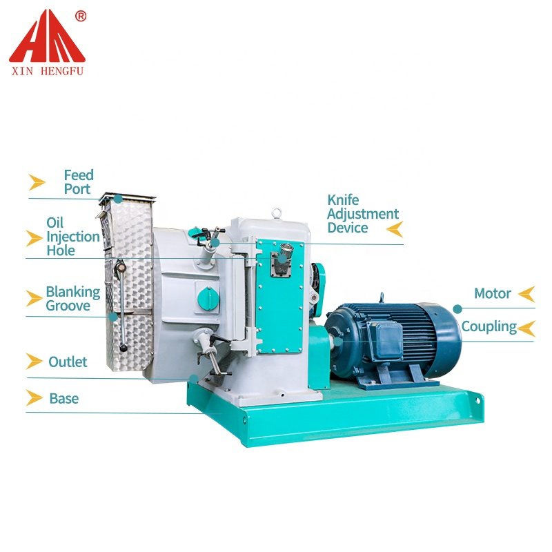 SZLH250 Ring die poultry animal feed pellet machine
