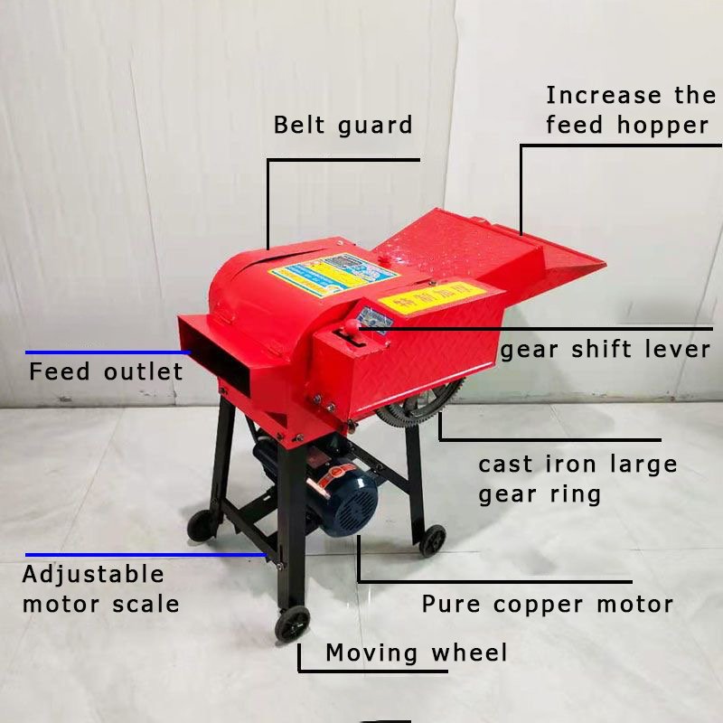 Agriculture Chaff Cutters Farming Equipment Saw Cutter Machine Grass Chopper Ensilage Machine