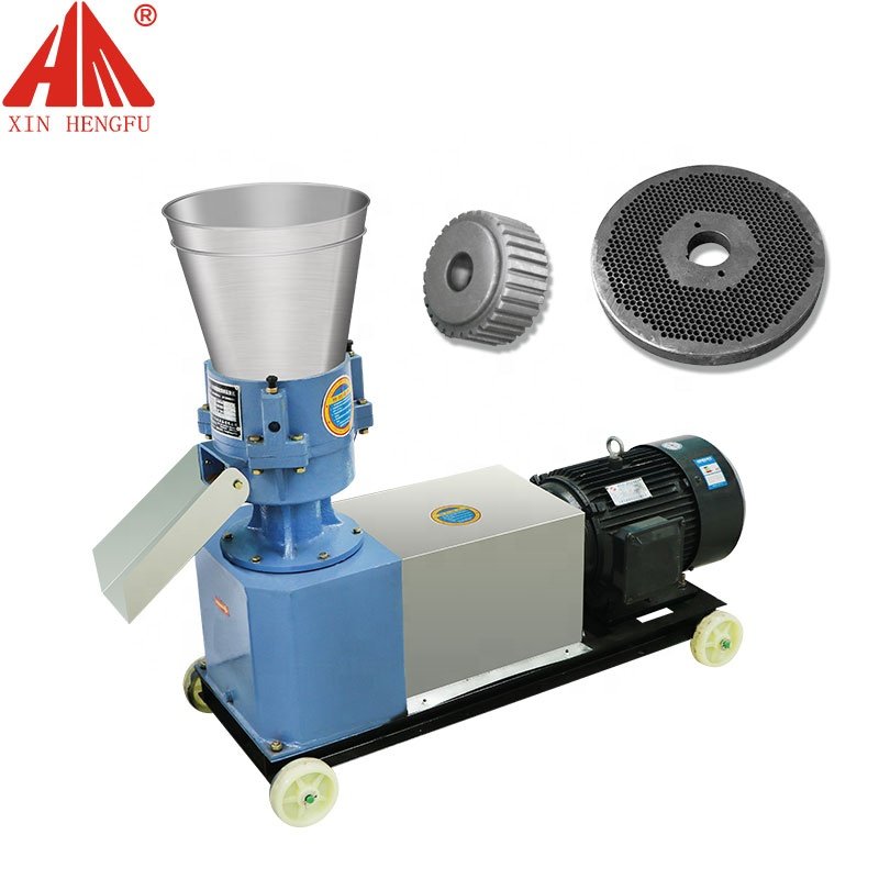 poultry feed pellet granulator machine animal feed pellet milling machine for chicken pig food