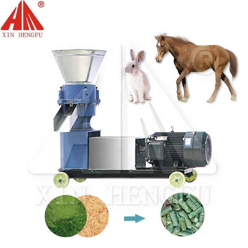 poultry feed pellet granulator machine animal feed pellet milling machine for chicken pig food