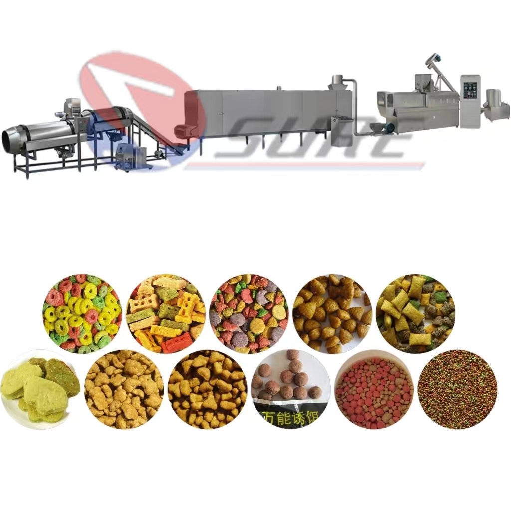 Automatic Animal Feed Making Machine Pet Food Making Machine Pet Food Processing Machine