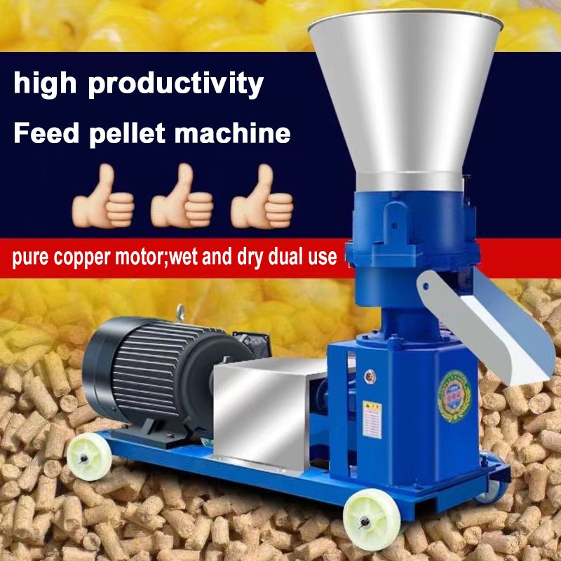 High Productivity Complete Animal Poultry Feed Pellet Making Equipment