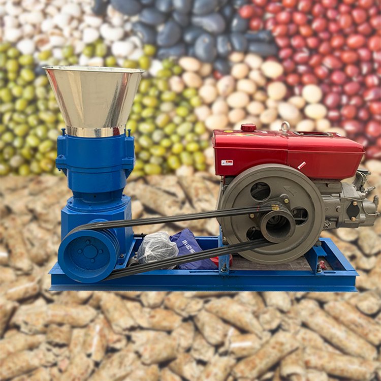 Diesel Animal Pellet Making Machine Poultry Feed Processing Machines