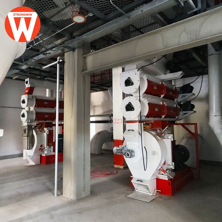 1-30T/H Automatic animal feed Production Plant Full Production Line