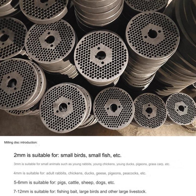 Agricultural equipment animal feed processing machinery for chicken farm forage chicken feed pellet machine feed granulator