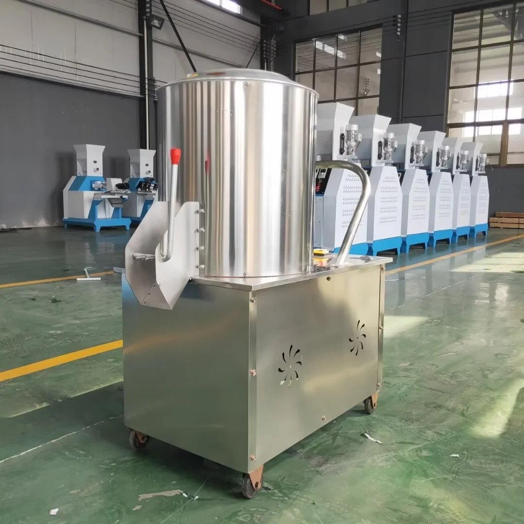 Low cost Tianruo Poultry Animal Feed Mixer Machine 1ton Per Time Rapid vertical Feed Mixer Machine