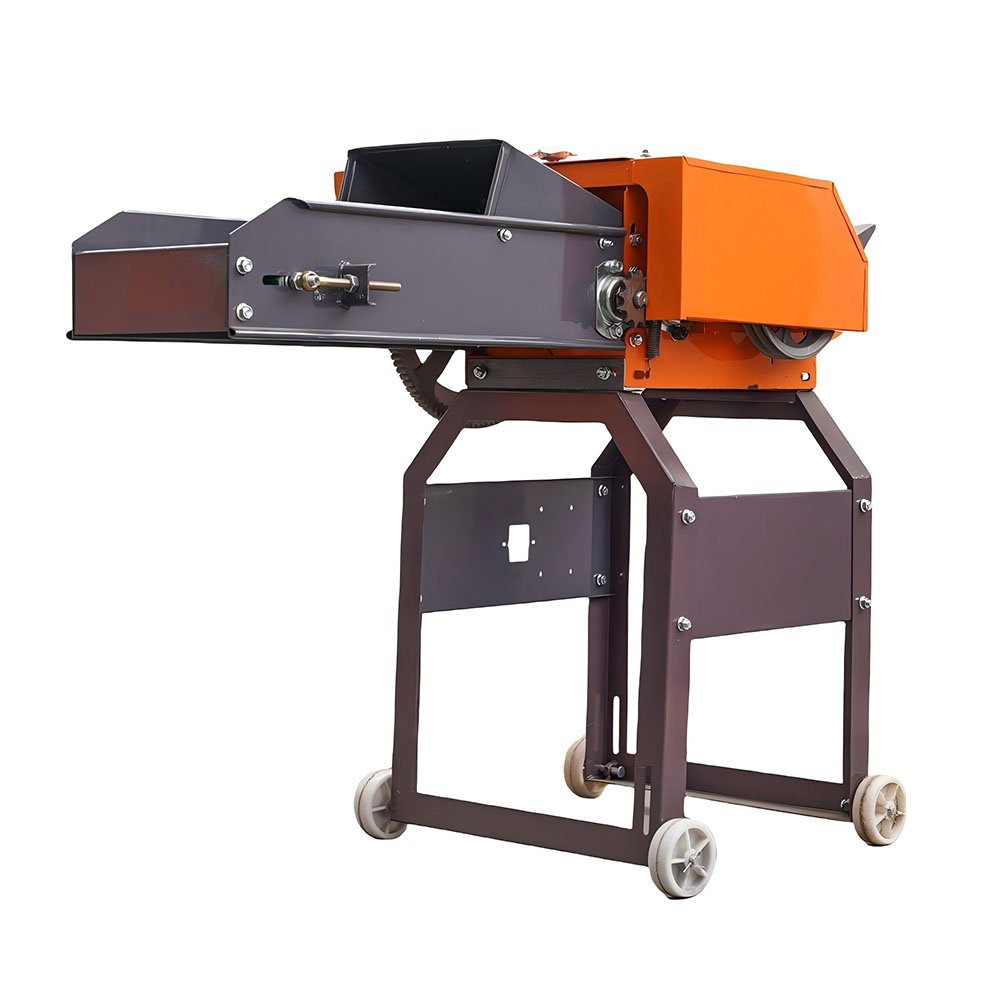 Top Sale Mini Chaff Cutter Machine Corn Stalk Cutting Machinery Processing Animal Feed Silage Chopper for Dairy Farm