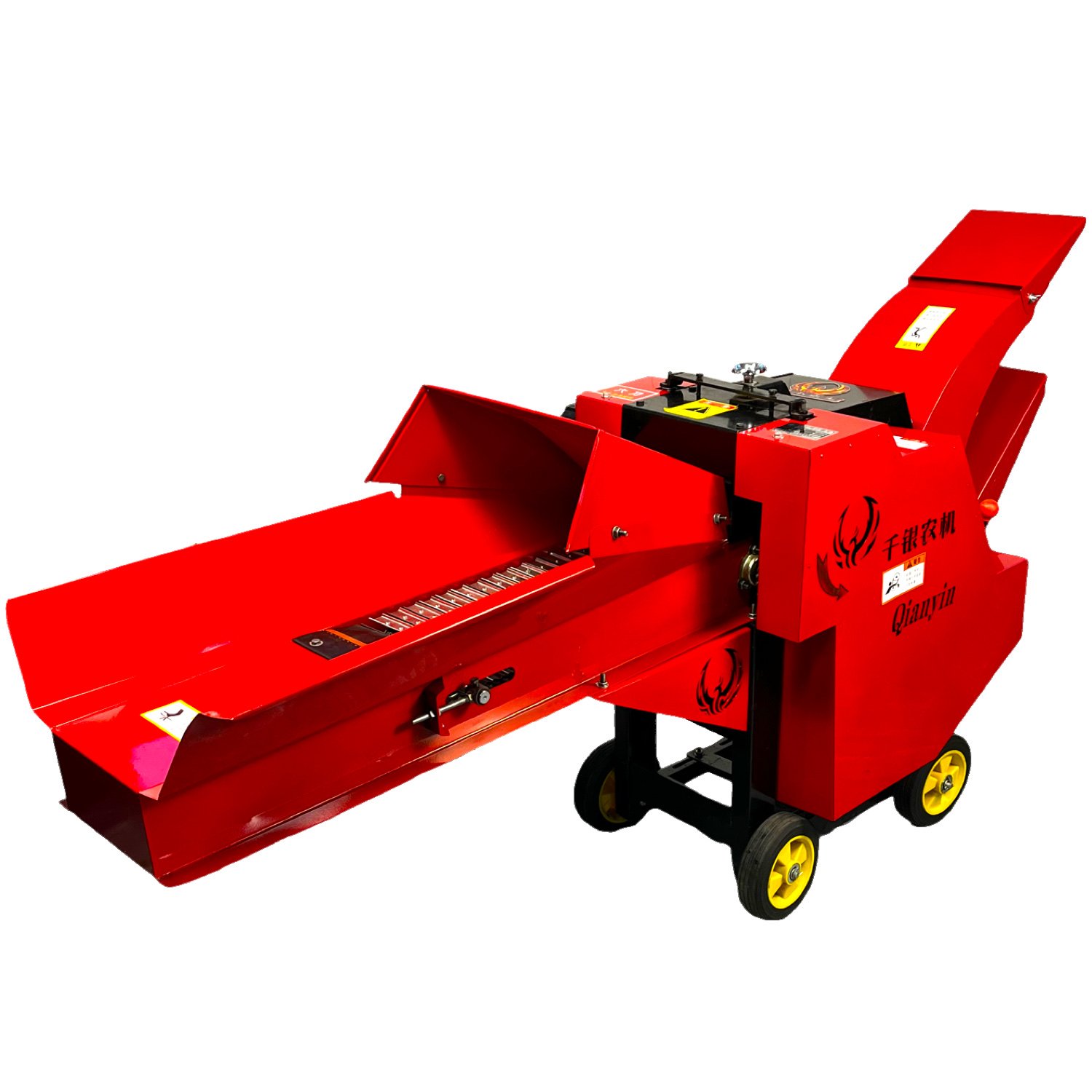 Animal feed chaff cutter chaff cutting machine silage straw hay cutter grass chopper crusher crushing machine 5.5 ton/h