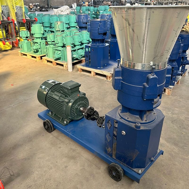 Mini Chicken Cattle Animal Feed Food Pellet Making Machine Poultry Feed Pellet Mill Pelletizer Machine