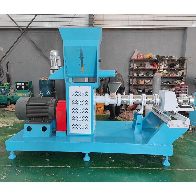 Aquatic Crab tortoise animal snack feed pellet machine floating fish feed extruder cat food feed extruder puffing machine