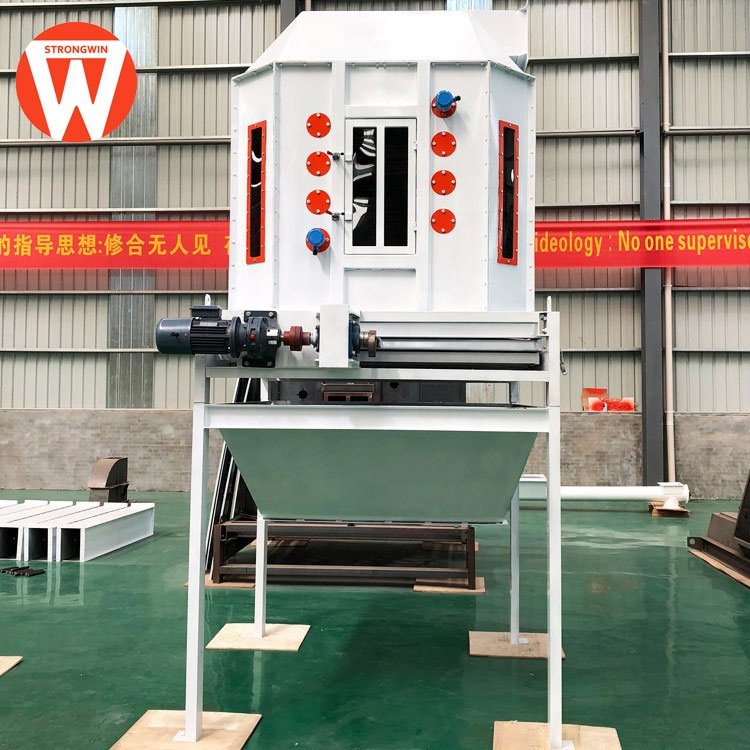 SKLN series easily operation counterflow animal feed pellet mill cooler machine for sale