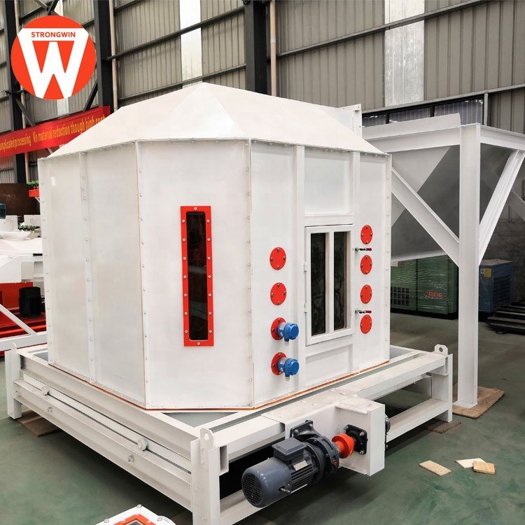 SKLN series easily operation counterflow animal feed pellet mill cooler machine for sale