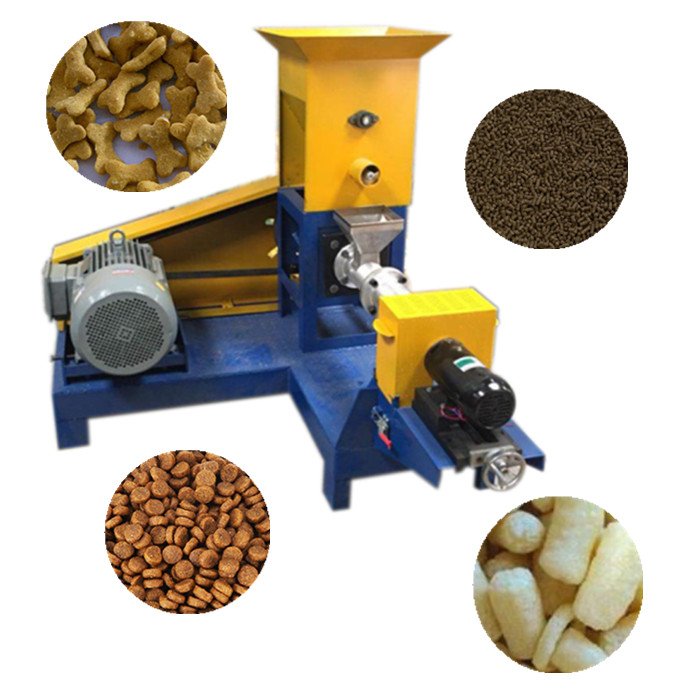 Cheap price poultry grain pellet food feed processing machine small animal feed making machine trade extruder pellet machine