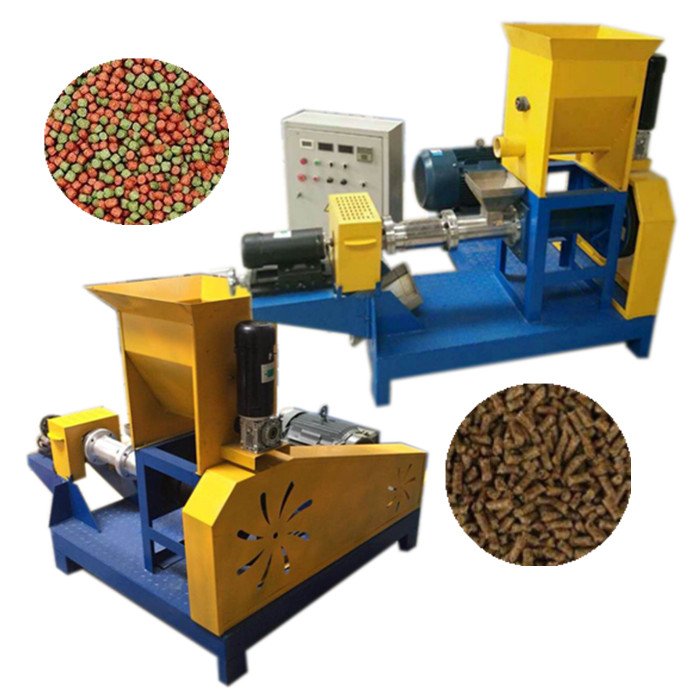 Cheap price poultry grain pellet food feed processing machine small animal feed making machine trade extruder pellet machine