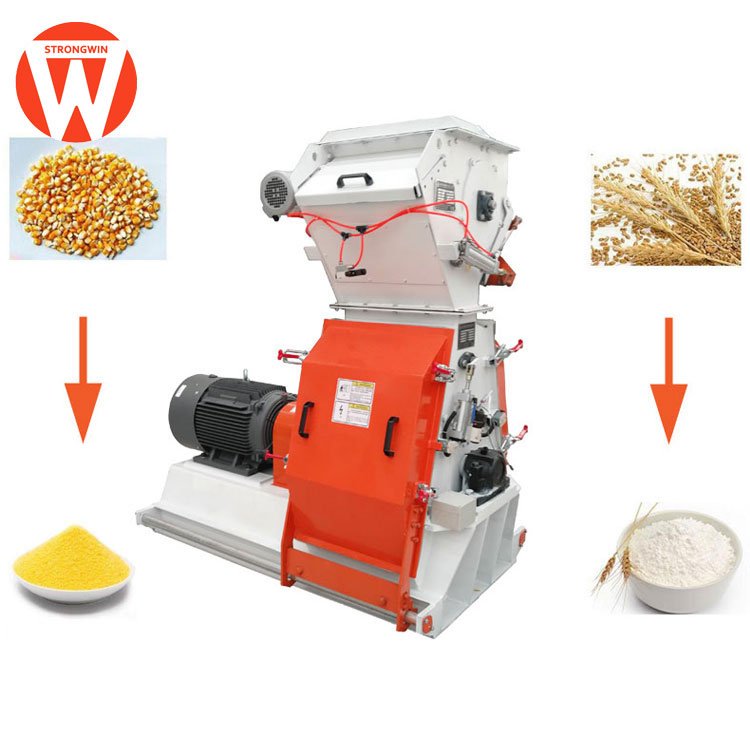 Farm grain chicken poultry livestock feed milling machine
