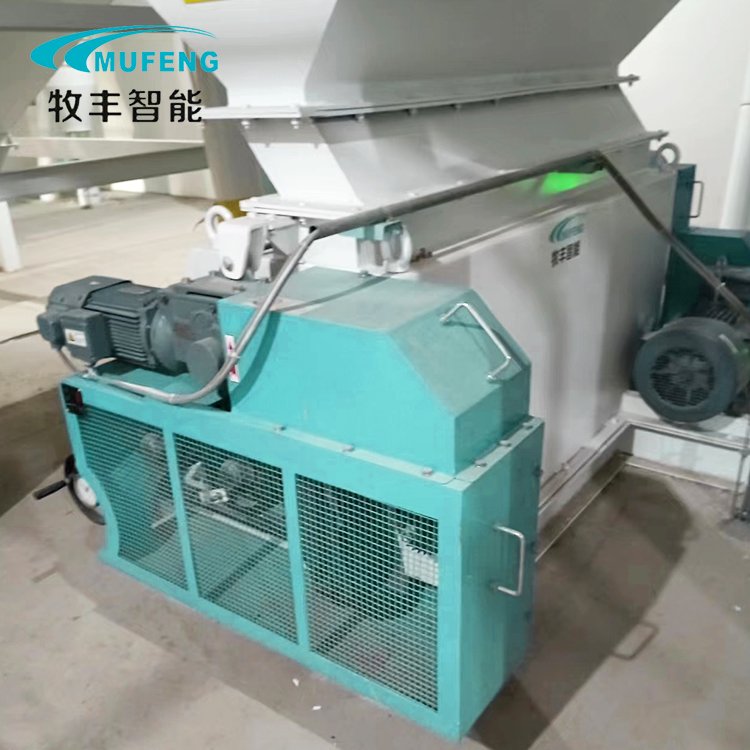 SSLG Feed pellet crumble animal feed cracking mill machine roller pellet crusher