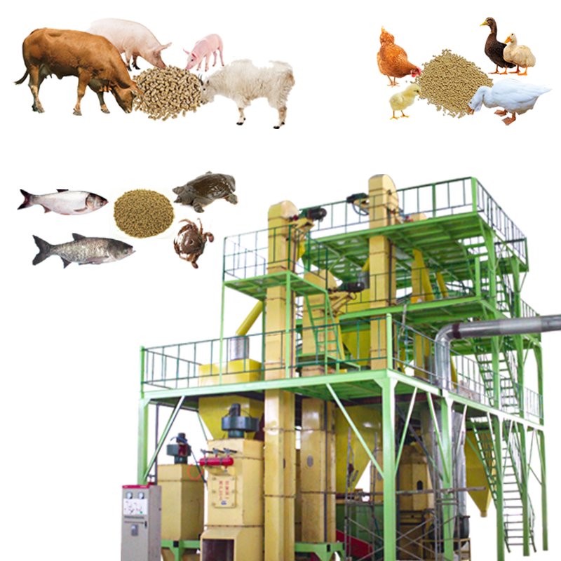 livestock feed pellet production line animals feed pellet
