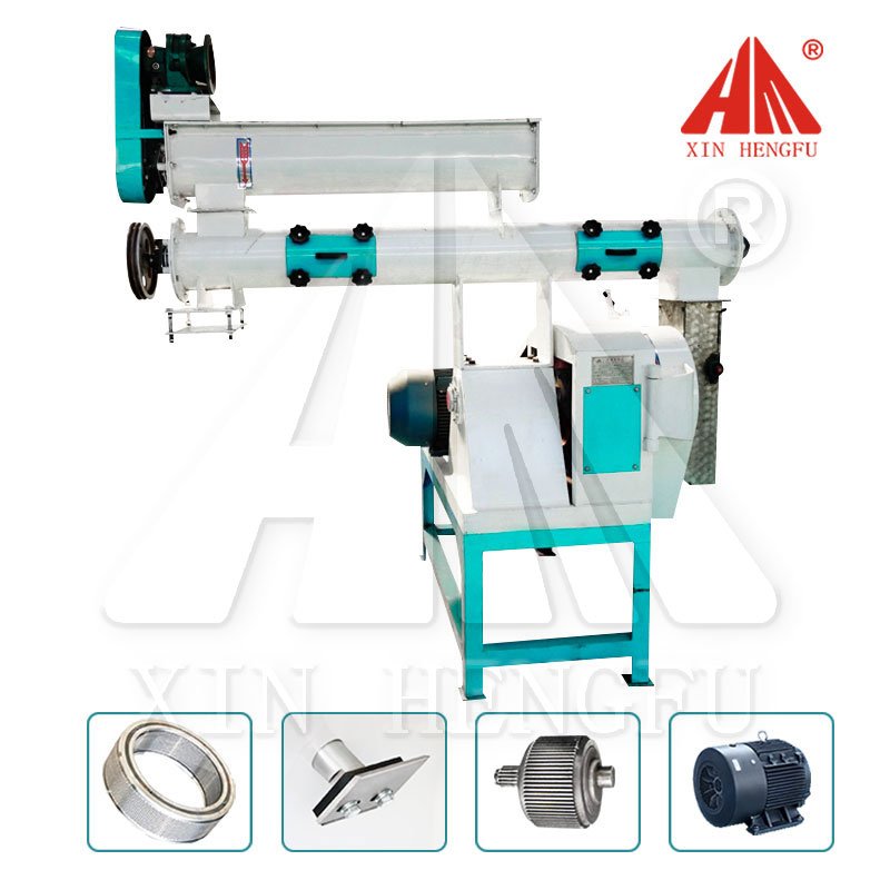 1-2ton Animal Feed Pellet Mill Machine On Pellet