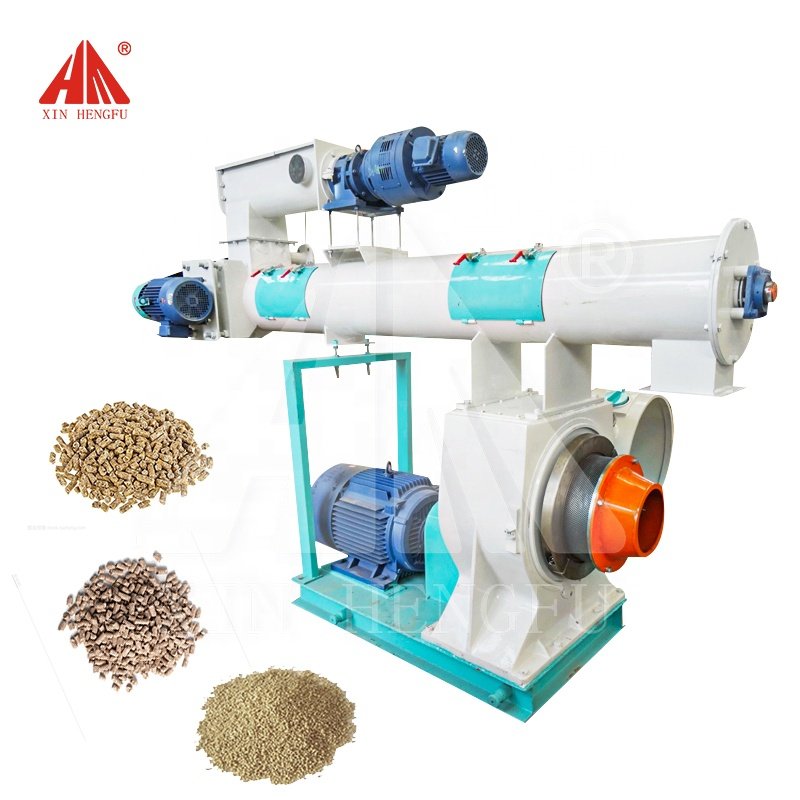 1-2ton Animal Feed Pellet Mill Machine On Pellet
