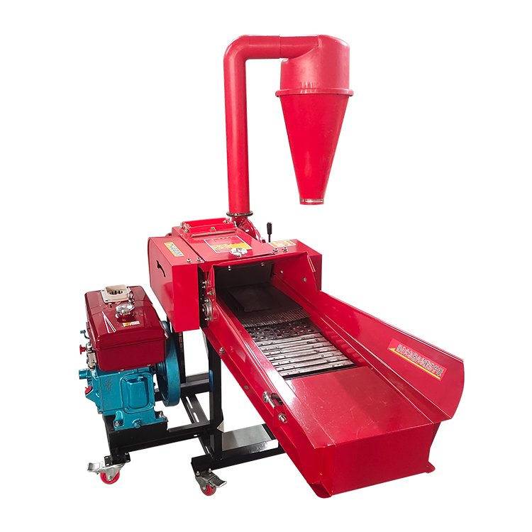 1t/h grass cutting Machine Cutting Machine Animal Feed Grass shredding Mini Chaff Cutter chopper Machine corn stalk crushing