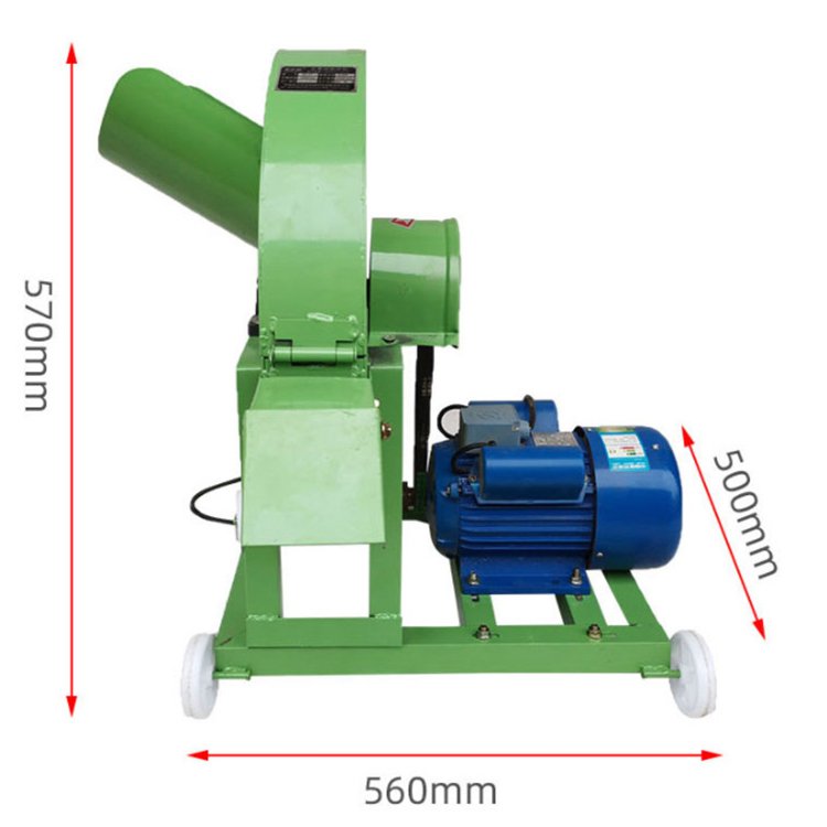 Animals Feed processing Banana Tree Cutter Shredder Branches Cutter Silage Chopper Machine Multi Purpose Electric Petrol Dual