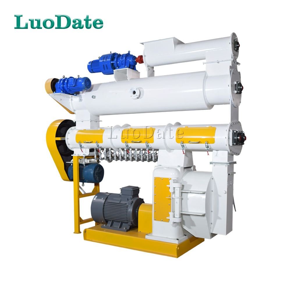 High capacity pelletizer machine 800 kg/h High quality animal feed pellet machine price pellet making on sale