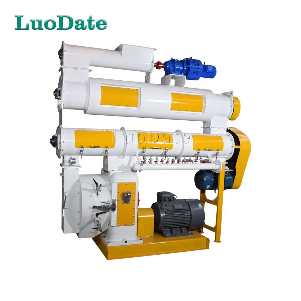 High capacity pelletizer machine 800 kg/h High quality animal feed pellet machine price pellet making on sale