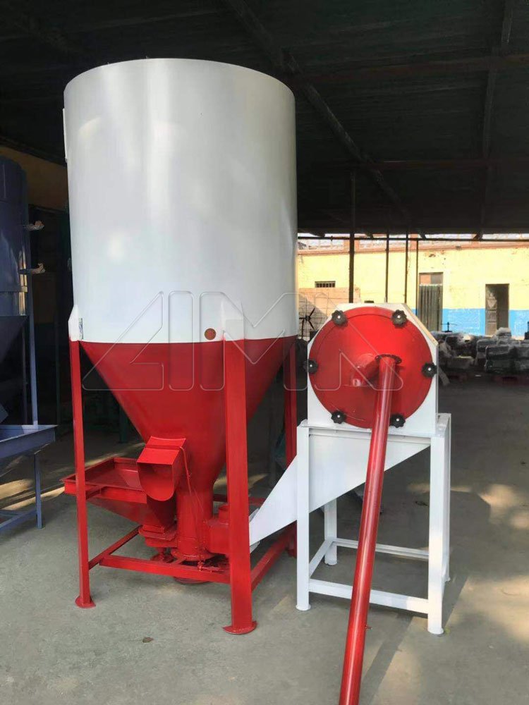 high capacity animal feed mill mixer /cattle feed mixing machine /powder grinding machine