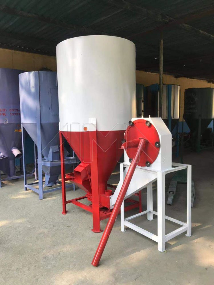 high capacity animal feed mill mixer /cattle feed mixing machine /powder grinding machine