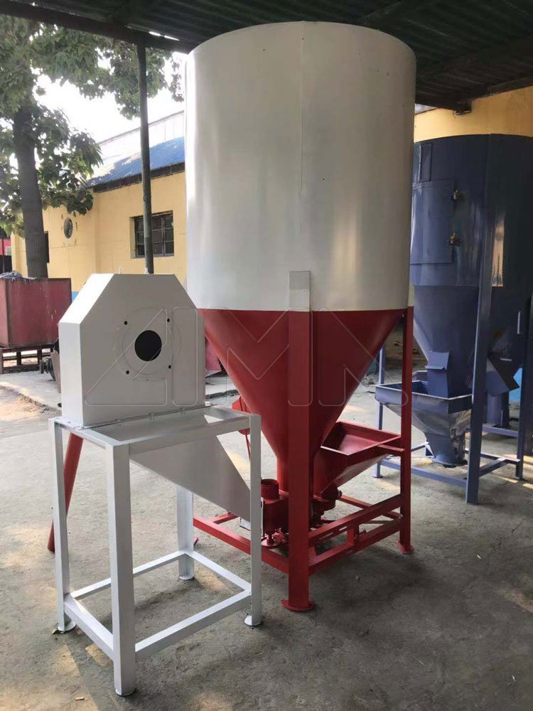 high capacity animal feed mill mixer /cattle feed mixing machine /powder grinding machine