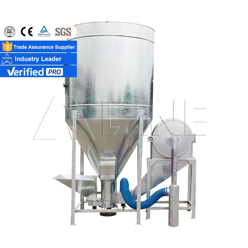 LANE Feed Mixer Machine Animal Feed Mixers Corn Straw Crusher Feed Processing Machinery Price