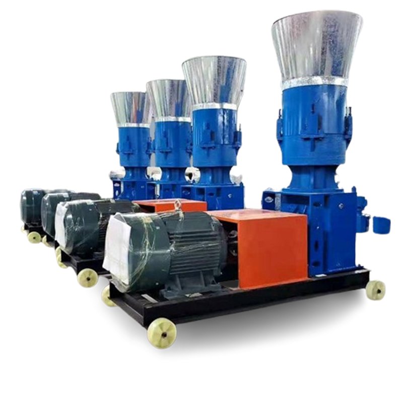 4mm corn grass feed pellet making machine for poultry farm