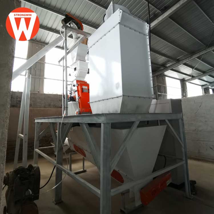 animal feed pellet crusher machine crusher system