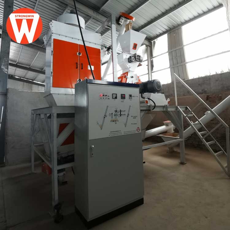 animal feed pellet crusher machine crusher system