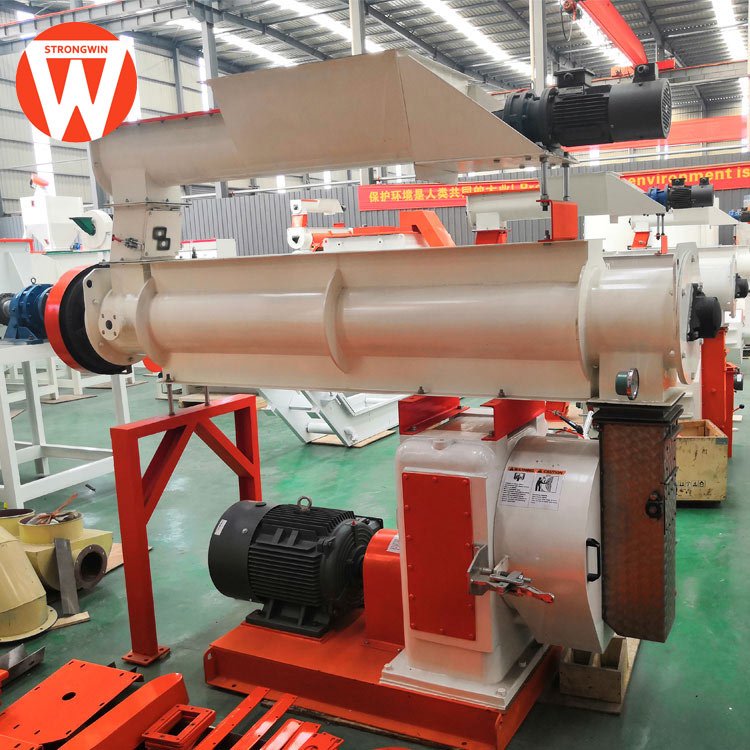 2t animal feed pallet mill machine