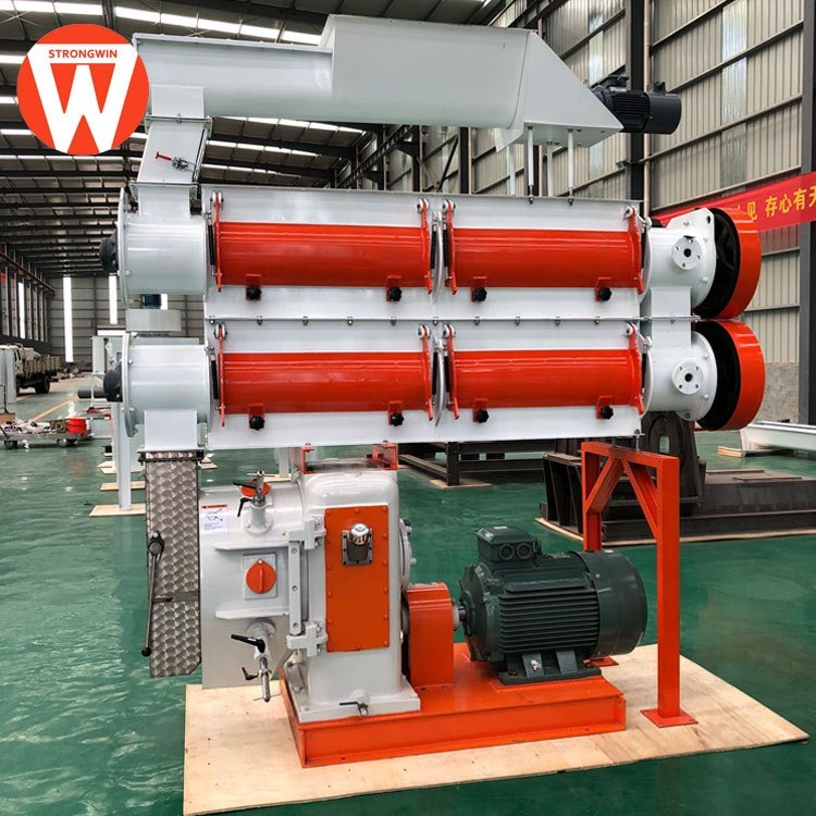 automatic pig chicken poultry feed machine to produce animal feed