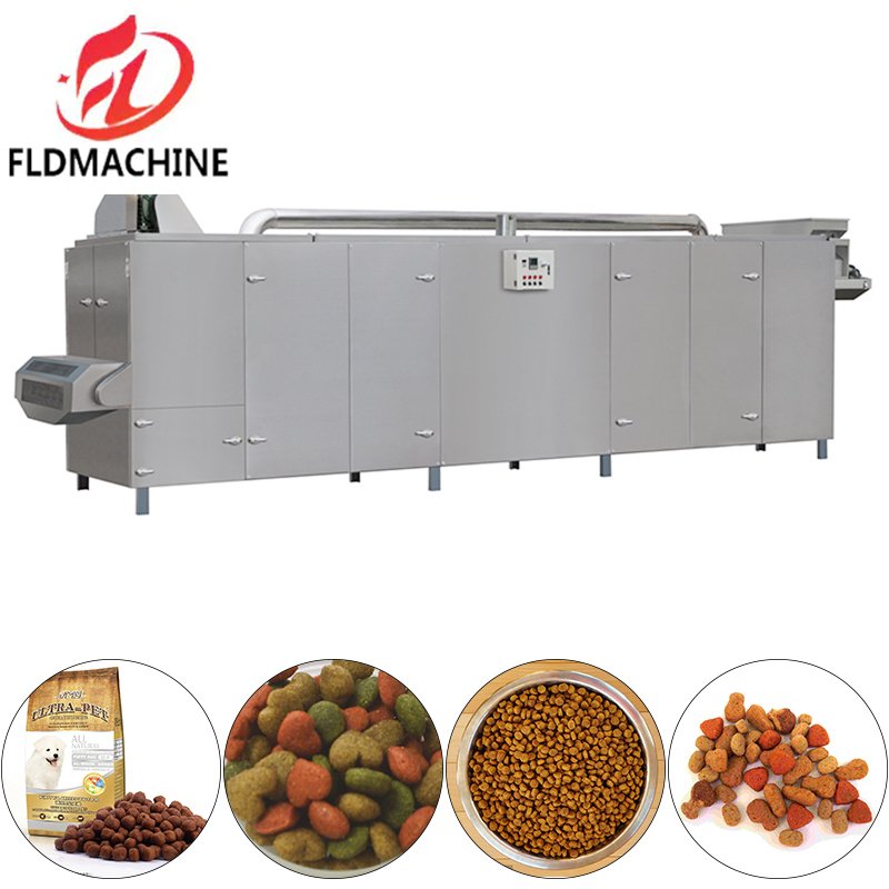 Pet Food Machine Automatic Dry Extruder Pet Food Machine For Dog Animal Feed Whole Production Line