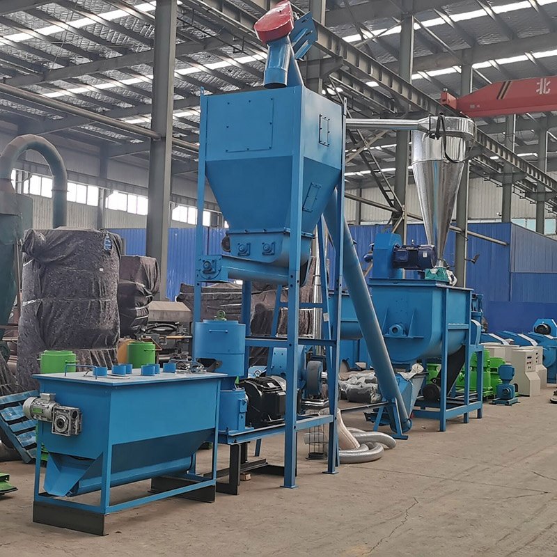 5t/h animal feed production line high productivity cattle animal poultry chicken feed processing machines