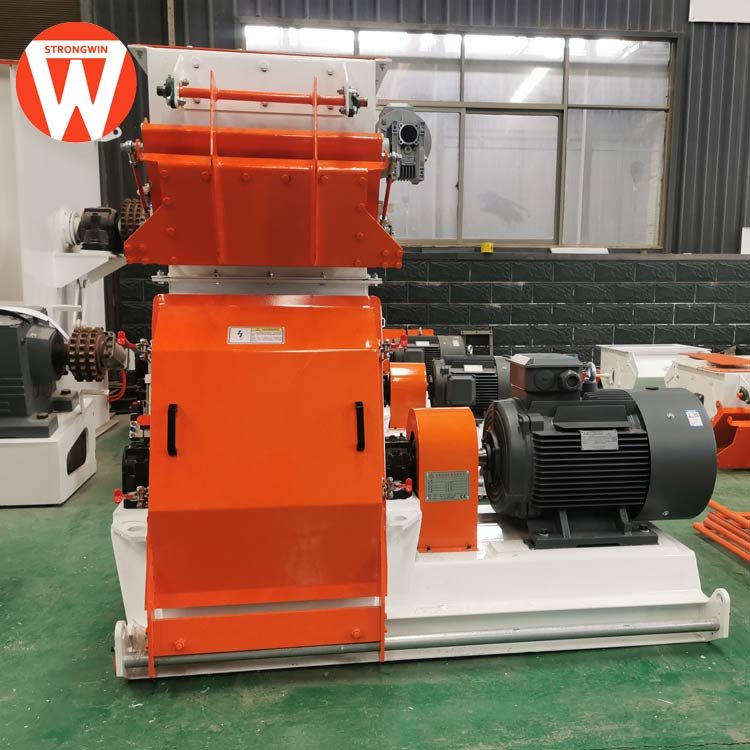 Manufacture hammer mill crusher machine for animal feed