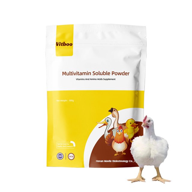 VITBOO Vitamin WSP supply vitamins water soluble powder poudre soluble dans l'eau de vitamines good effects on poultry