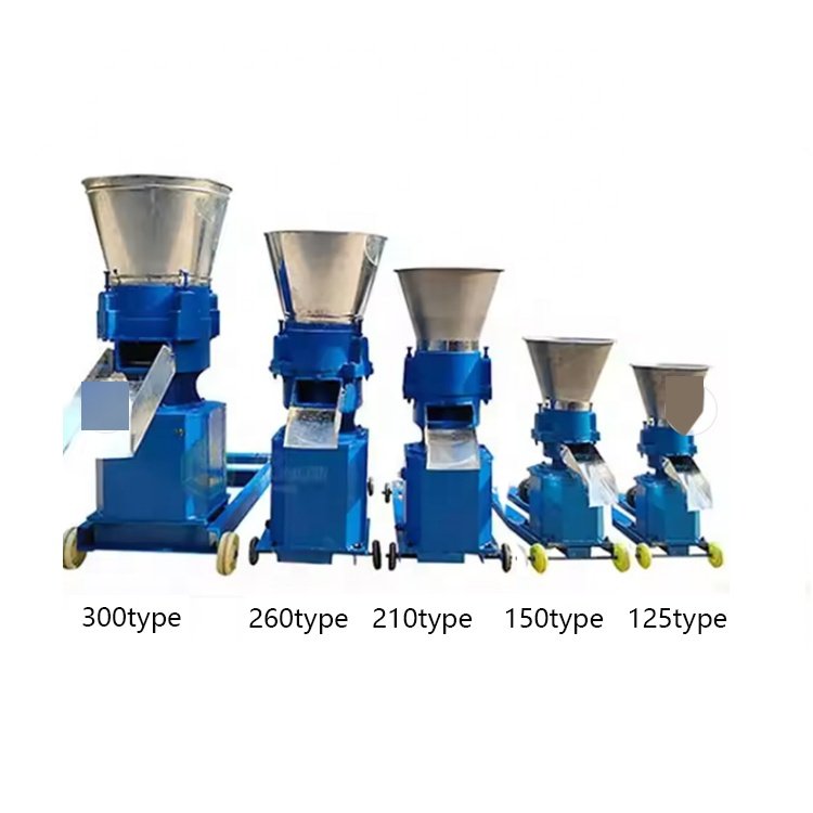 Chicken Animal Feed Pellet Making Machine / 150-900kg/h cow Food Pellet Machine