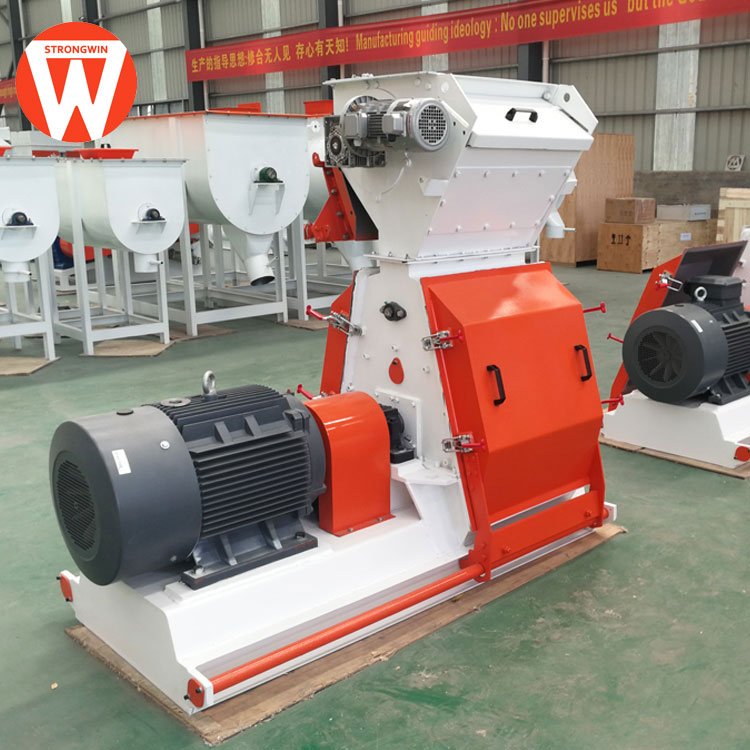 Hammer mill animal feed grain crusher machine