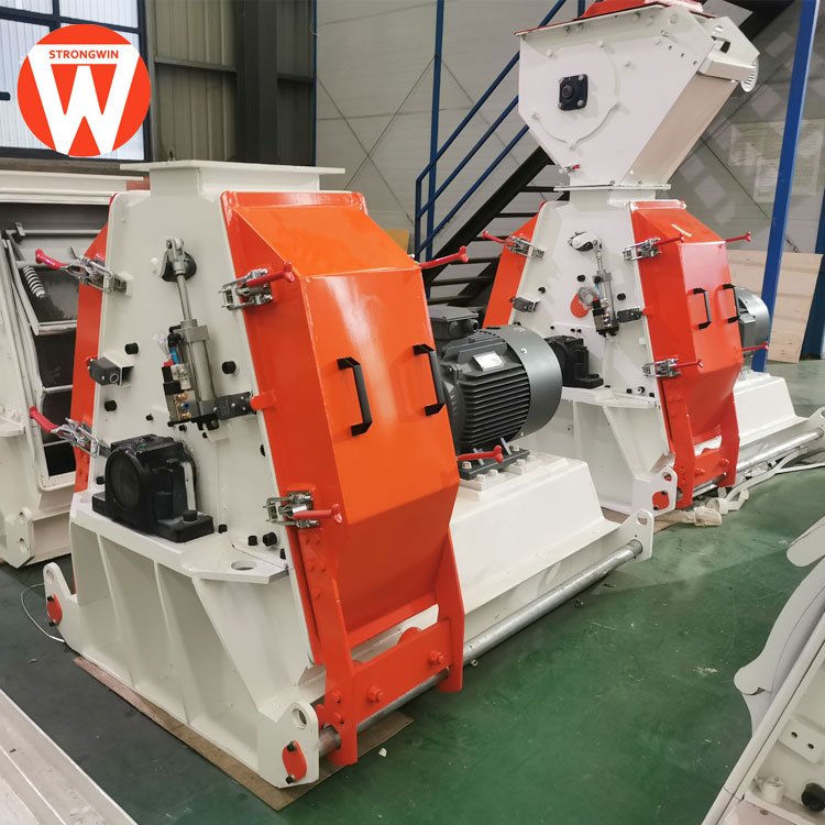 Hammer mill animal feed grain crusher machine