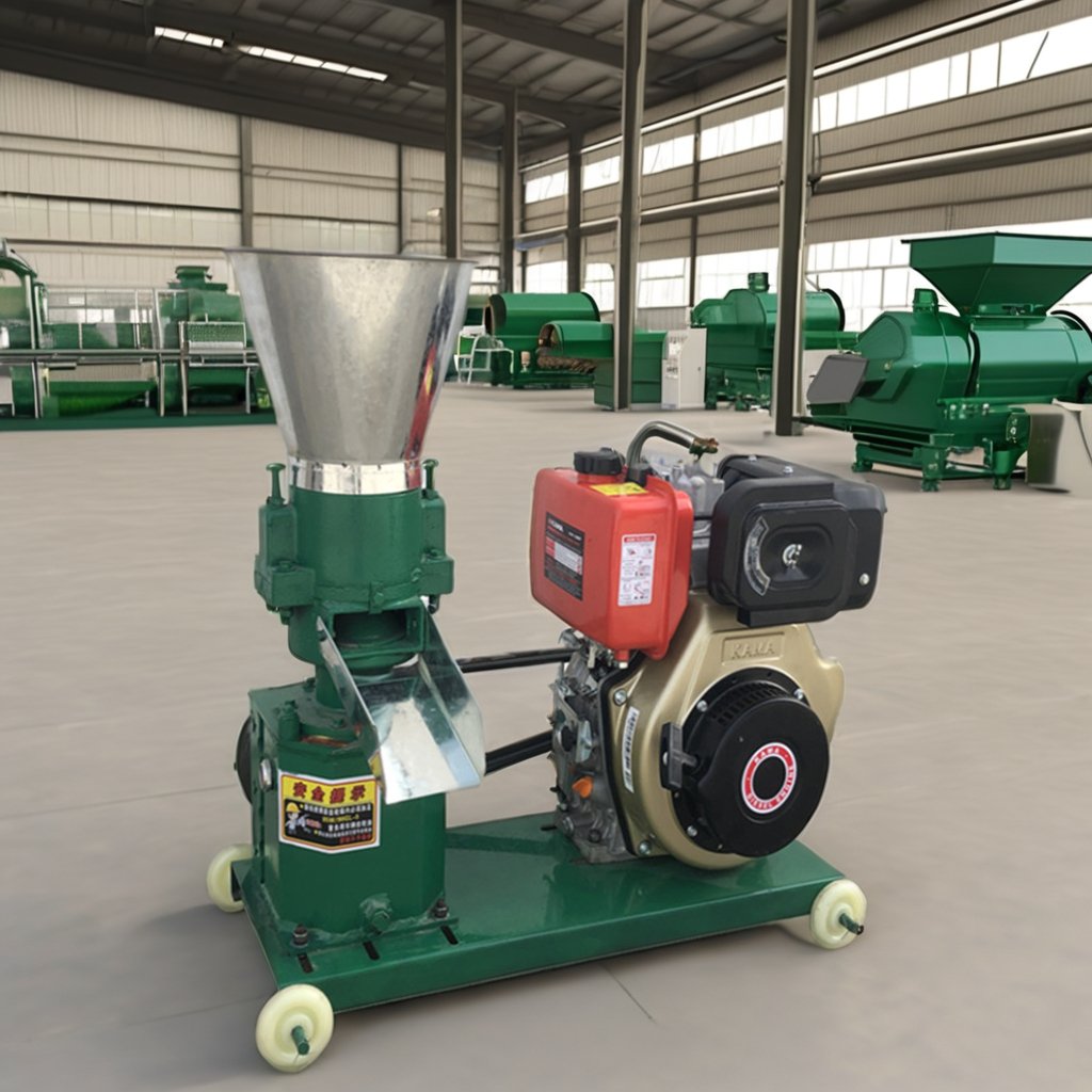 High Productivity Fish Feed Pellet Machine High Gearbox Engine Bearing Home Use Manufacturing Plant Retail Farm Plant Use