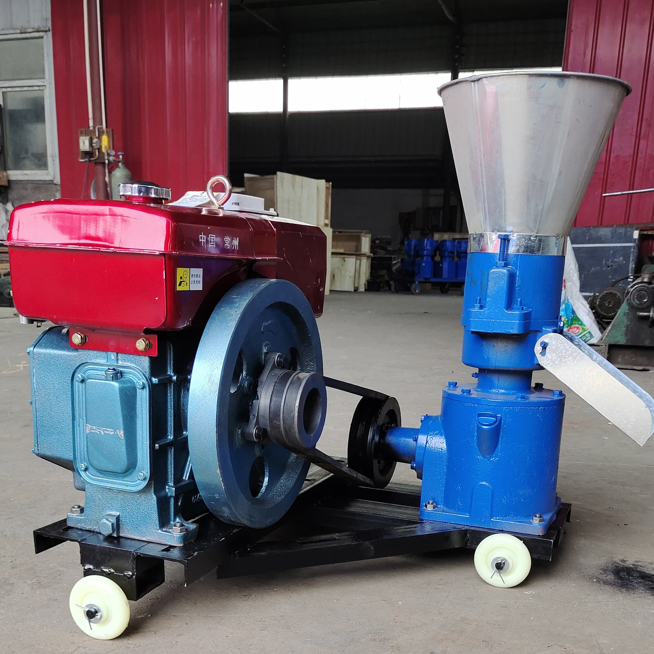 Small Feed Processing Machine Mini Feed Making Machine Animal Feed Pellet Mill wood pellet making machine