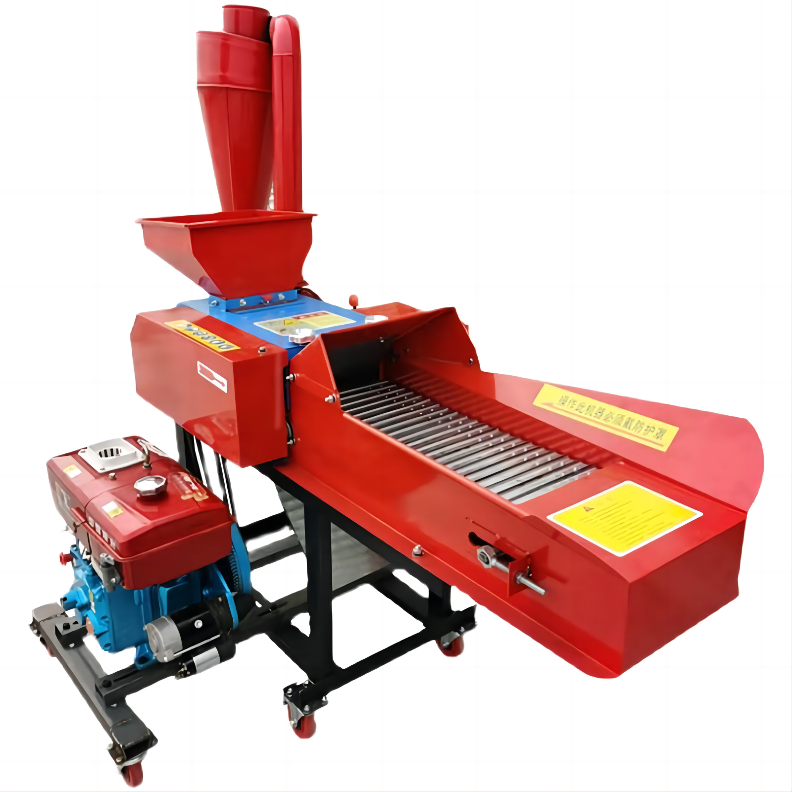 Factory Wholesale Pallet Pellet Diesel Engine Feed Chopper Chaff Cutter For Animal Grass Cutting Machine